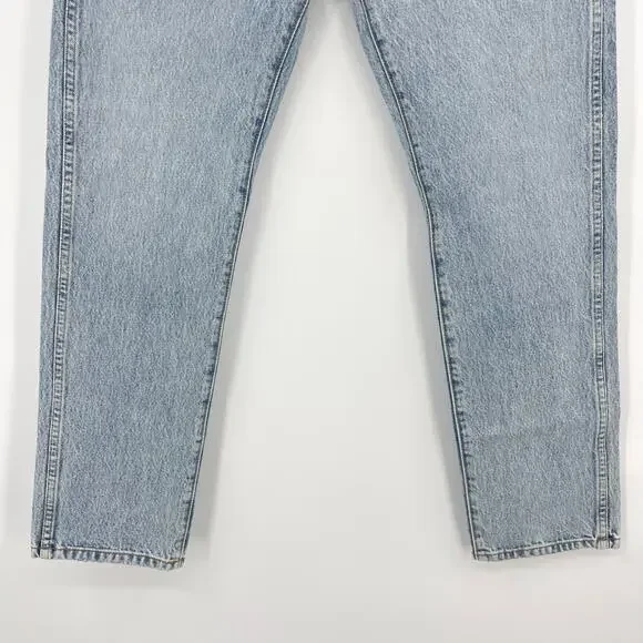 KHAITE | NWT Kyle Low-Rise Straight-Leg Jeans Santa Fe Light Wash 28 - Picture 8 of 12